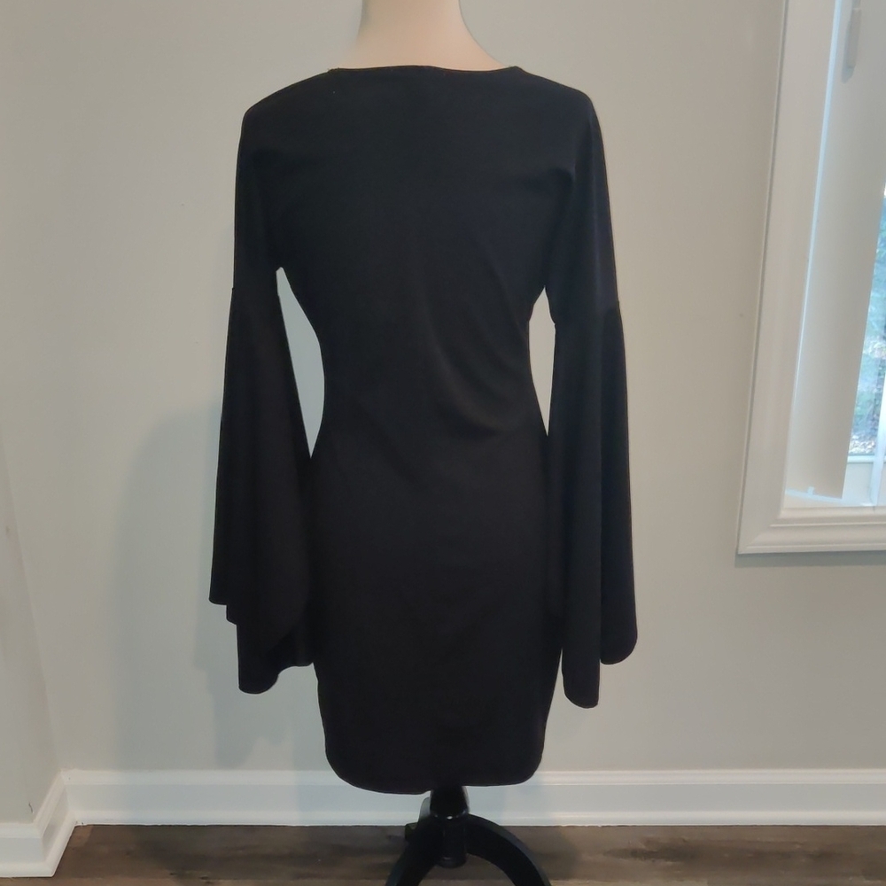 Charlotte Russe Black Long Sleeve Dress - Picture 3 of 13